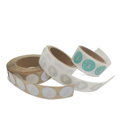 특화 RFID NFC 태그 지름 35 밀리미터 하얀 NFC 태그