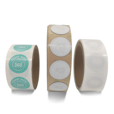 특화 RFID NFC 태그 지름 35 밀리미터 하얀 NFC 태그