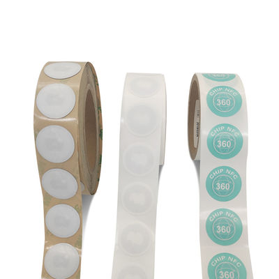 특화 RFID NFC 태그 지름 35 밀리미터 하얀 NFC 태그