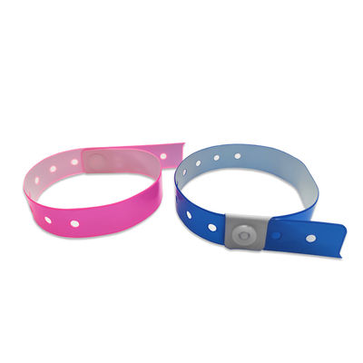 많은 컬러로 RFID PVC 손목 밴드 전파 식별 태그 밴드를 특별주문하세요