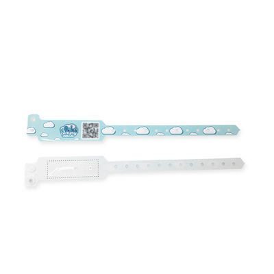 자기 표현 장애와 환자들을 위한 PVC 의학 RFID 손목 밴드 태그