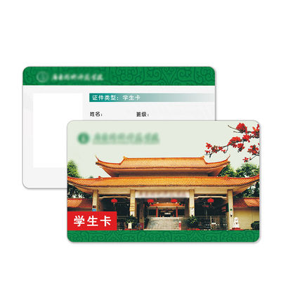 ISO14443A 스마트 IC 카드 귀납적 학생 캠퍼스 카드 13.56 마하즈