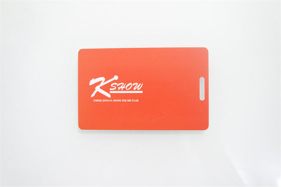 85.5*54*0.84mm M1 RFID 카드 13.56MHZ PVC 충전（充塡） 물질