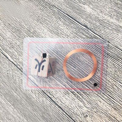 LF UHF 하이브리드 스마트 카드 RFID 이중 주파수 카드 겉만 번지르한 마무리