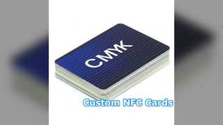 맞춤형 NFC RFID 카드 13.56MHz ISO14443A 100K 주기
