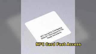 NFC RFID 카드 13.56MHz 1-10cm 읽기 거리