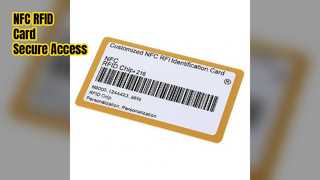 NFC RFID 카드 CR80 액세스 제어 13.56MHz