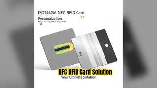 NFC RFID 카드 ISO14443A 자기 띠 칩 216