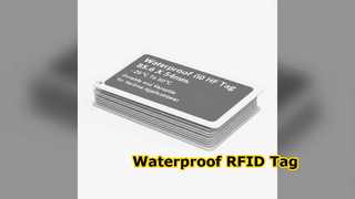 방수 RFID 태그 85x54mm 10cm 읽기